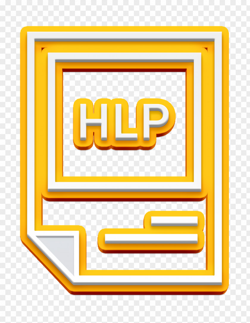 Rectangle Yellow Extention Icon File Hlp PNG