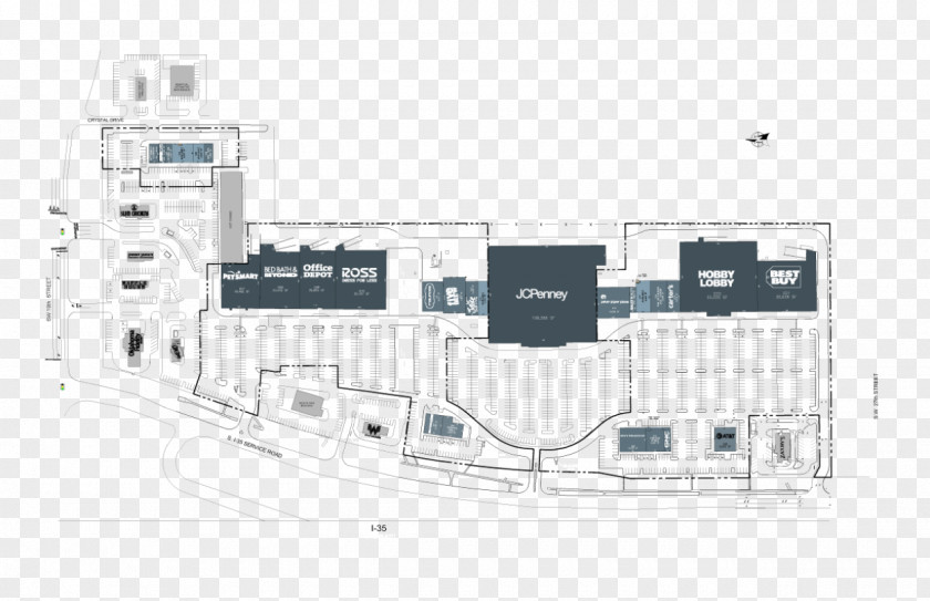 Shops At Moore Kite Realty Electronic Component Map PNG