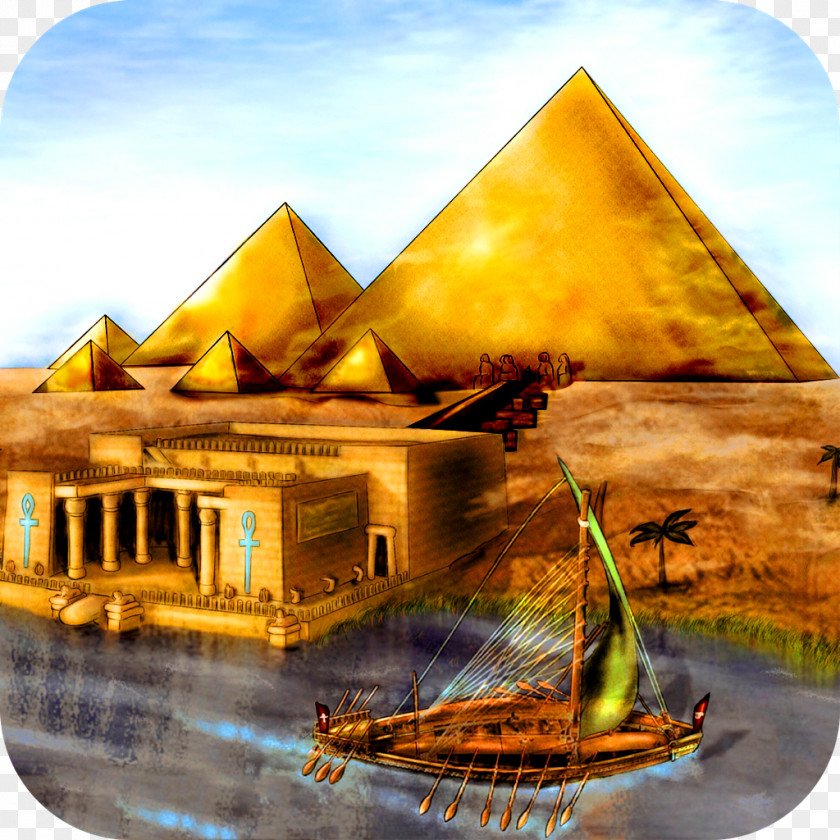 Egypt Ancient Art Painting Pharaoh PNG