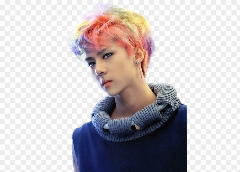 Hair EXO Human Color XOXO Wolf PNG