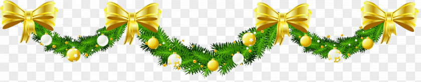 Holiday Design Garland Christmas Decoration Ornament Clip Art PNG