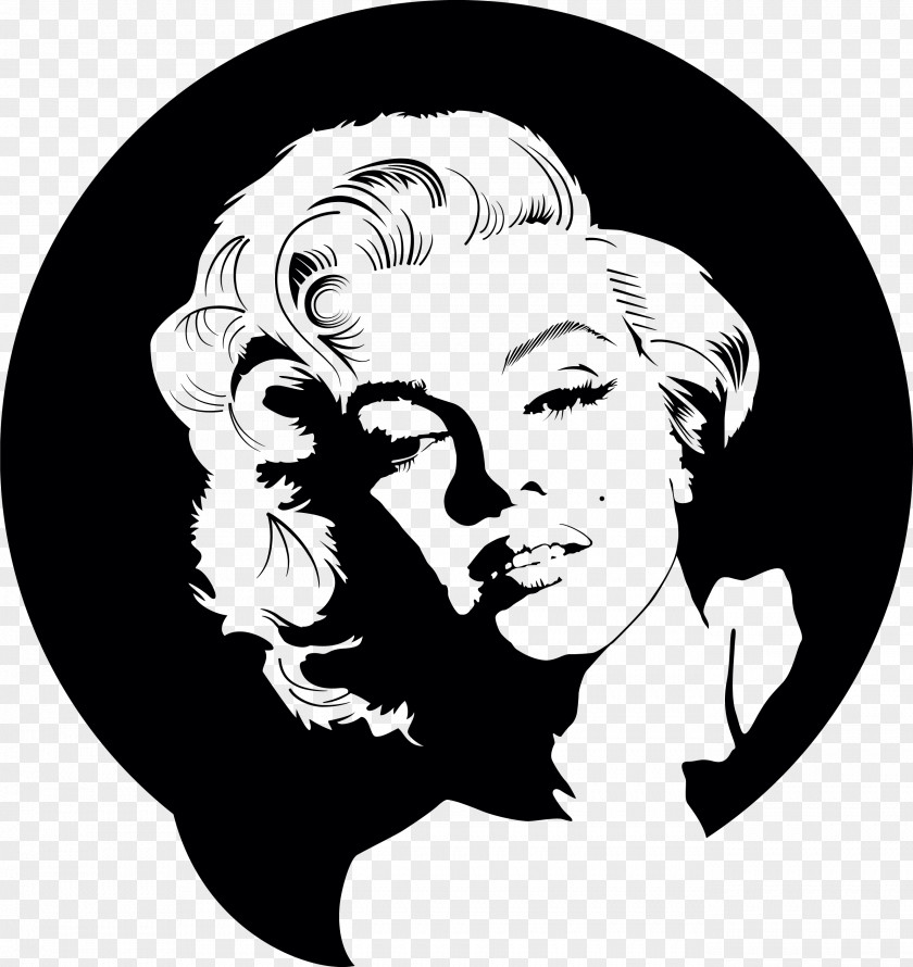 Marilyn Monroe Download Euclidean Vector PNG