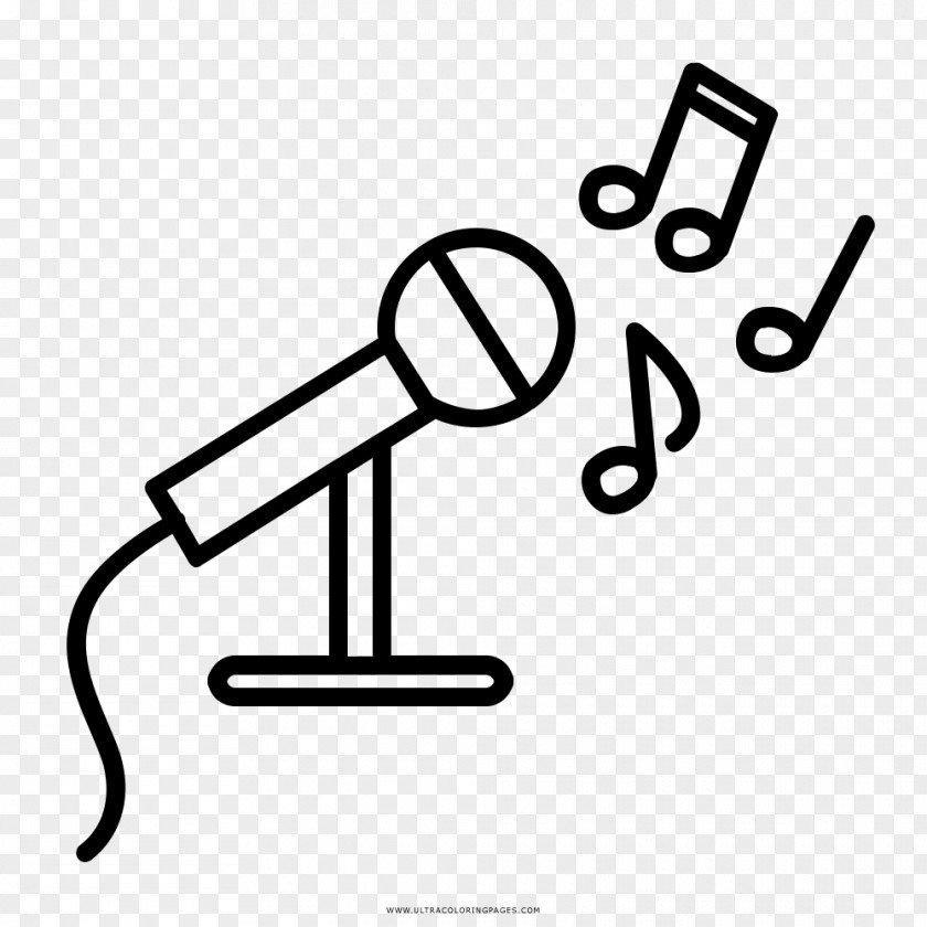 Microphone Stands Drawing PNG