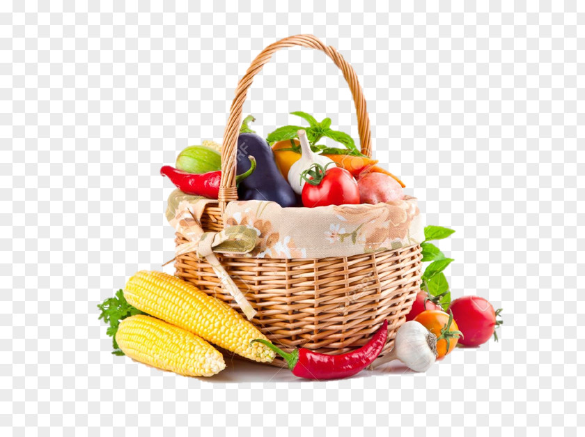 Vegetable Organic Food Fruit & Vegetables Basket PNG