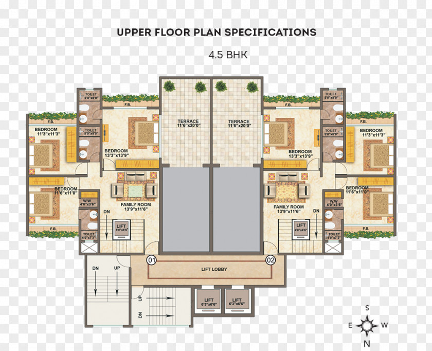 Canada Goose Floor Plan Facade PNG