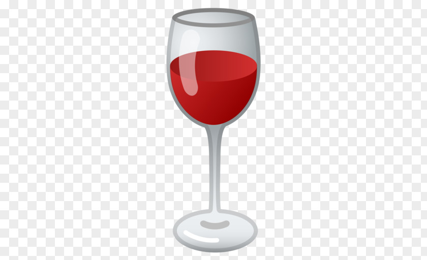 Champagne Glass Wine Emoji Drink PNG