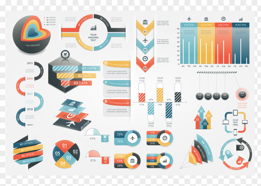 Design Infographic Presentation User Interface PNG