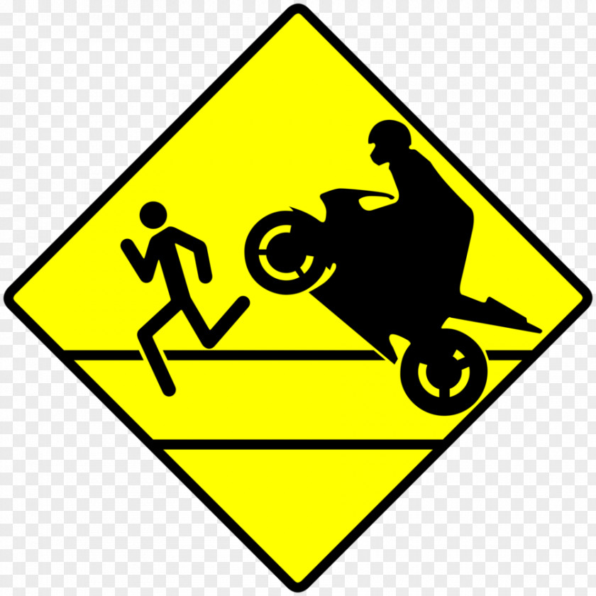 Motorcycle Printing Traffic Sign Road Warning Clip Art PNG