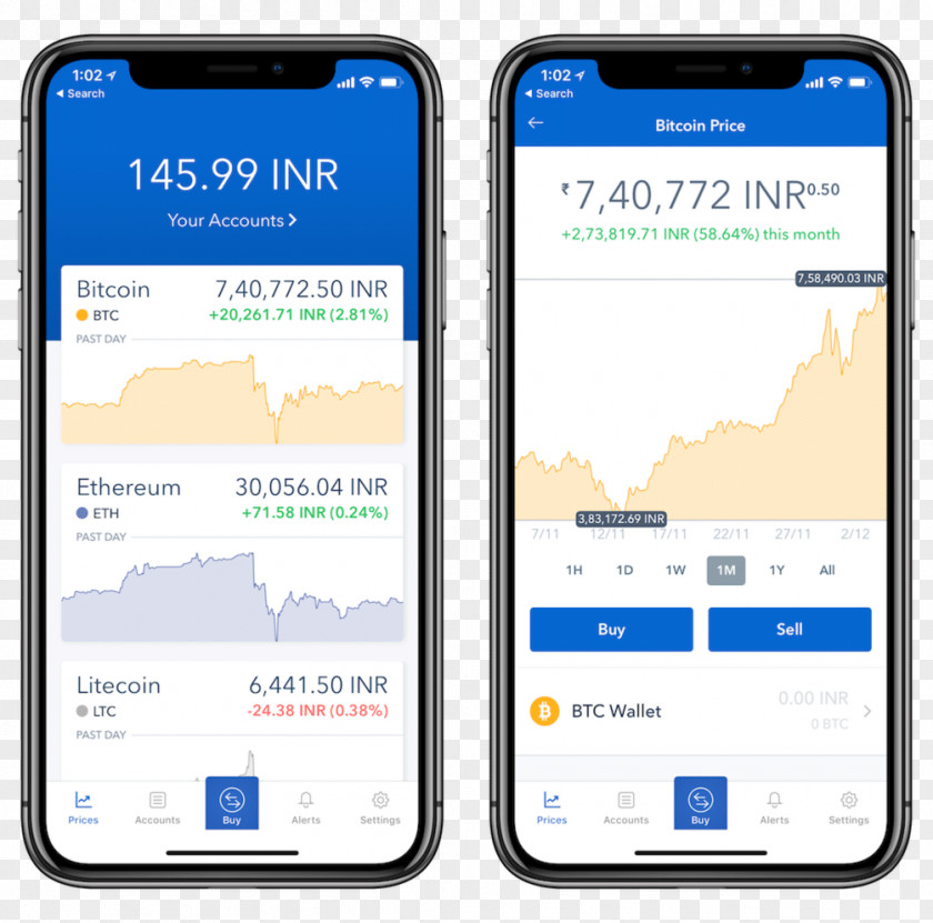 Smartphone IPhone X App Store Coinbase PNG