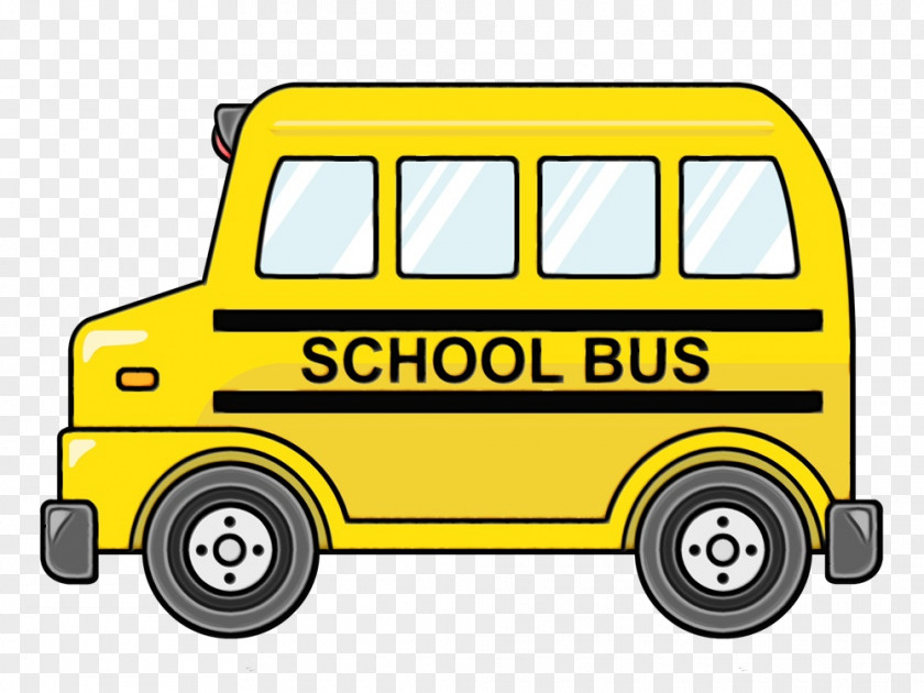 Bus Clip Art: Transportation School Image PNG