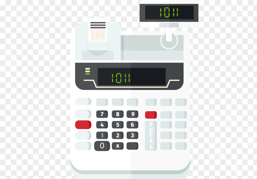 Calculator Cash Register Money PNG