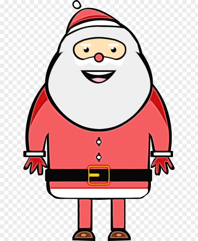 Christmas Pleased Santa Claus PNG