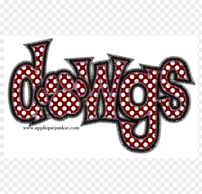 Design Appliqué University Of Georgia Pattern Bulldog Embroidery PNG