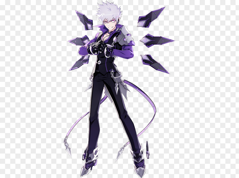 Elsword Video Game Psyker Elesis Player Character PNG
