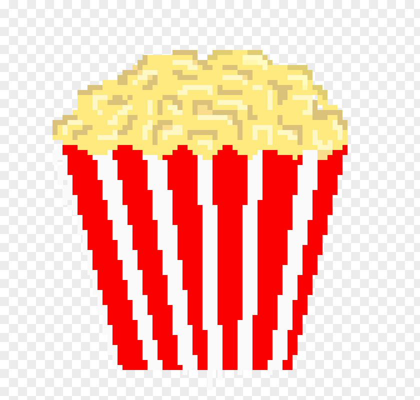 Popcorn Makers Pixel Art PNG