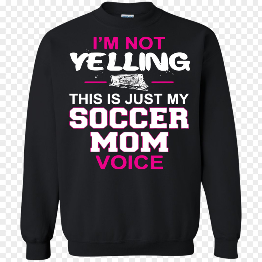 Soccer Mom Sleeve T-shirt Hoodie Sweater Bluza PNG