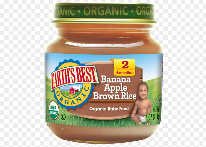 Brown Rice Baby Food Organic Natural Foods Vegetable PNG