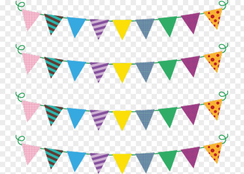 Party Bunting Birthday Independence Day Flag PNG