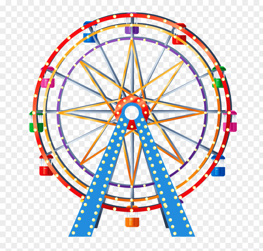 Roda GIGANTE Ferris Wheel Car Clip Art PNG