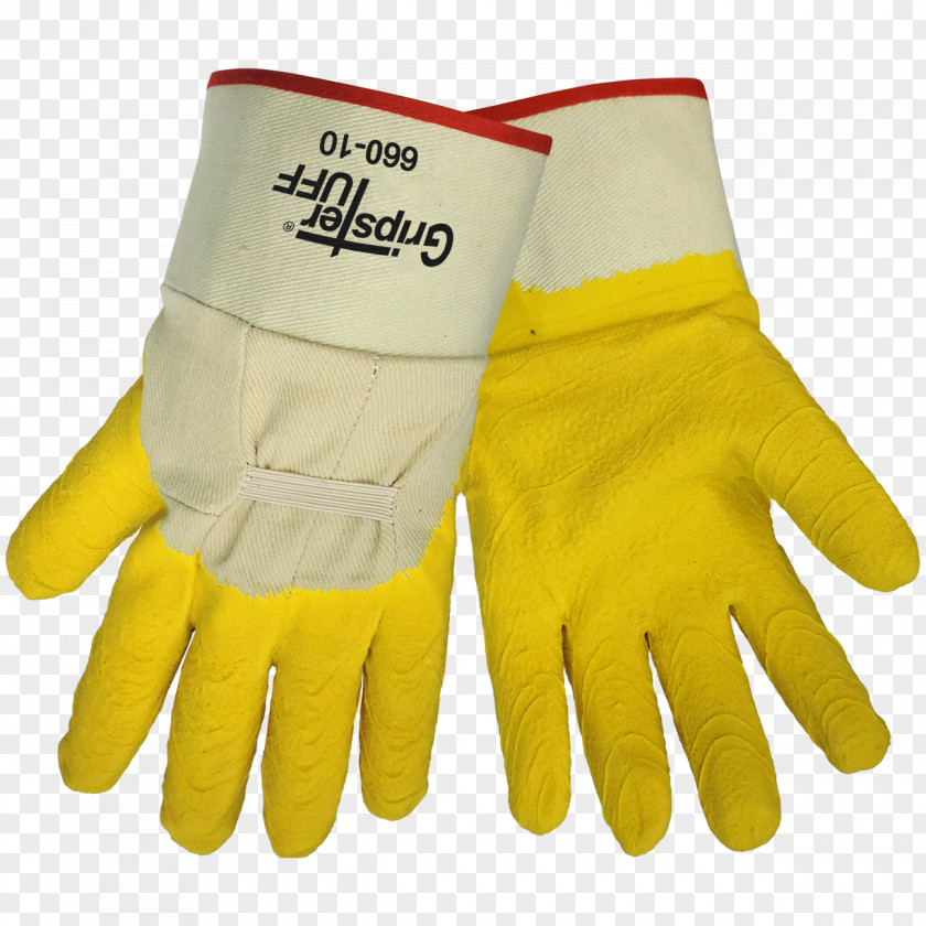 Safety Gloves Natural Rubber Glove Cuff PNG