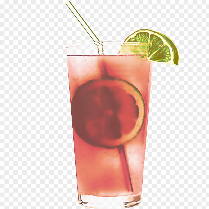 Tinto De Verano Alcoholic Beverage Drink Juice Bay Breeze Highball Glass Woo PNG