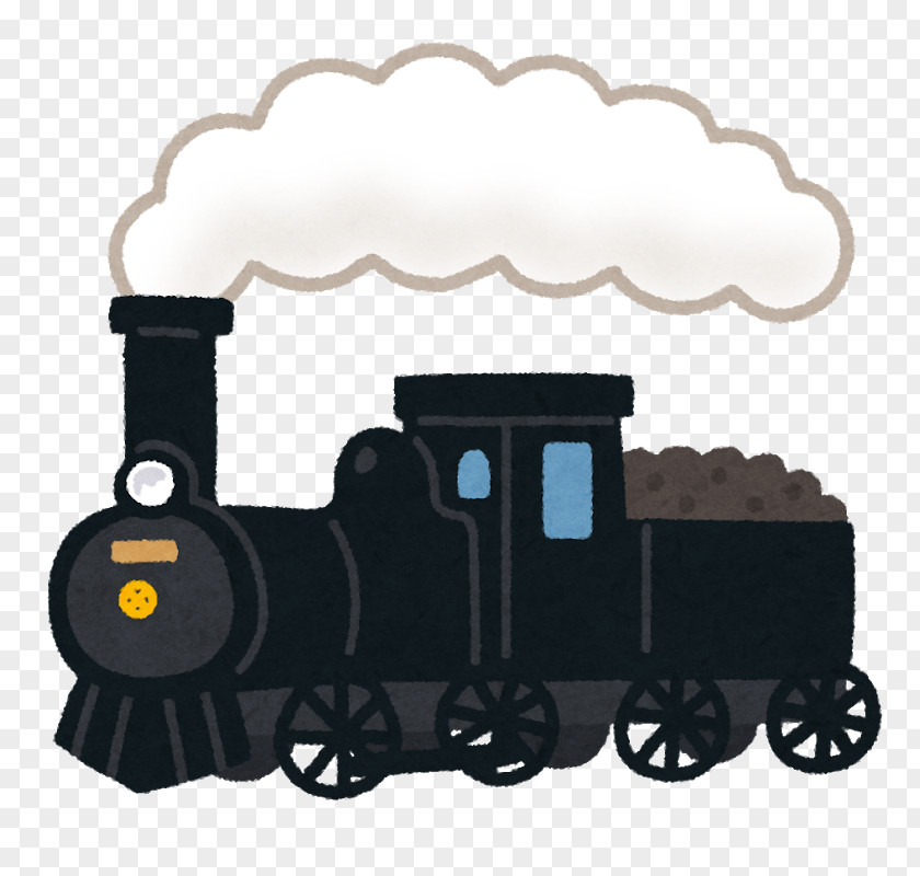 Train Steam Locomotive Rail Transport Engine PNG