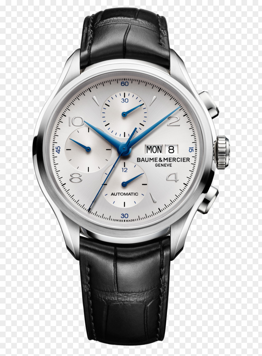 Watch Baume Et Mercier Chronograph Automatic Watchmaker PNG