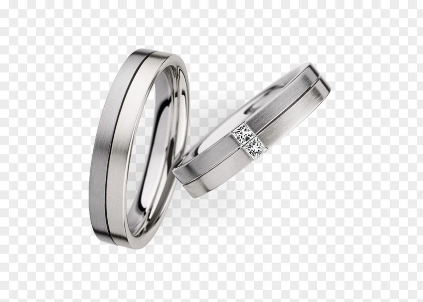 Wedding Ring Białe Złoto Platinum クリスチャンバウアー PNG