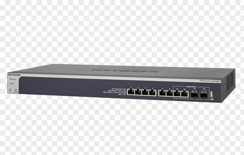 10 Gigabit Ethernet Network Switch Computer Port PNG