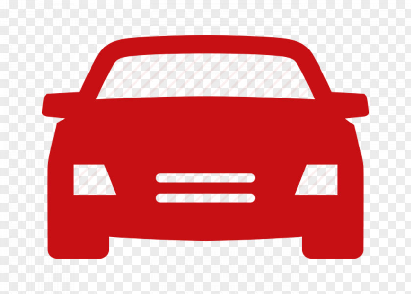 City Car Red Skyline Silhouette PNG