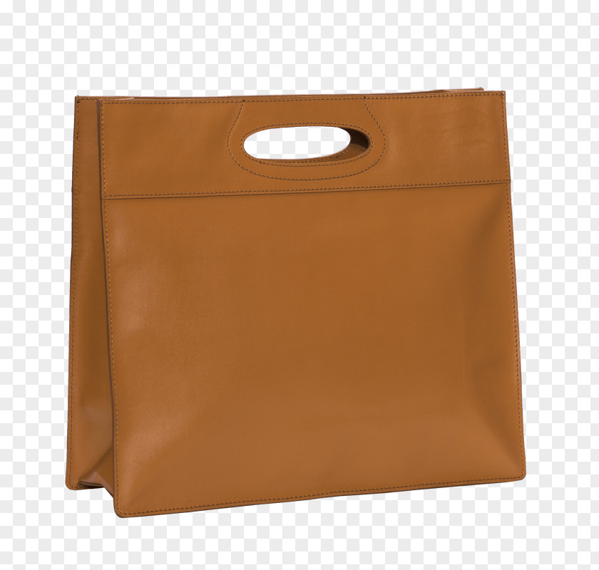 Design Handbag Brown Caramel Color Leather PNG
