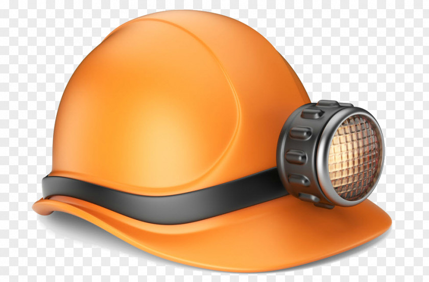 Helmet Miner Coal Mining PNG