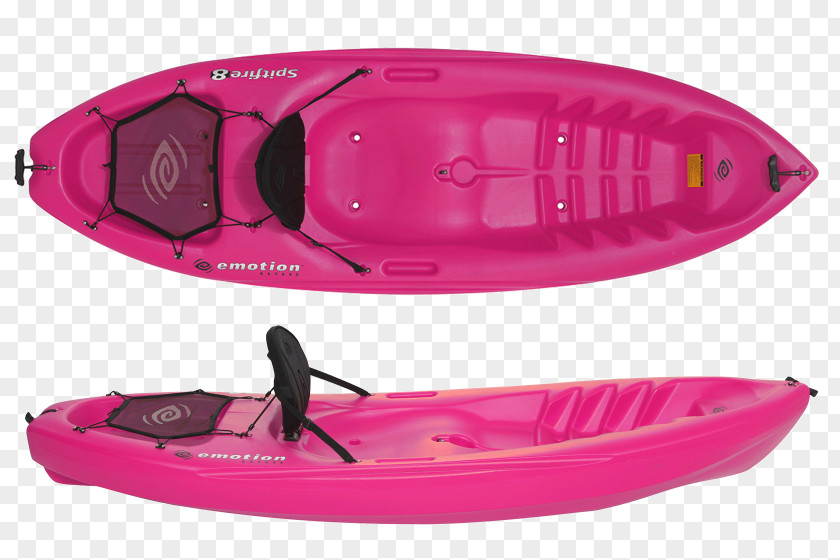 Pink Kayak Emotion Kayaks Spitfire 8 Sea Mexico PNG