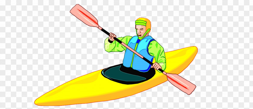 Canoe Sprint Watercraft Rowing Boat Cartoon PNG