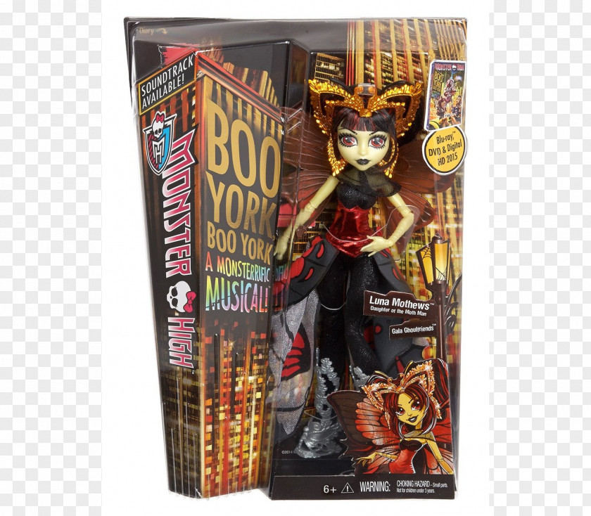 Crypt Toy Monster High Doll Boo York, York Child PNG
