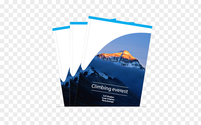 Design Mount Everest Cobalt Blue Advertising PNG