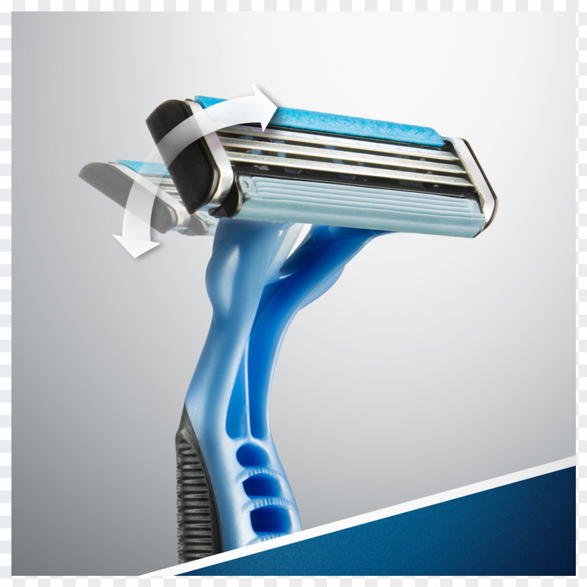 Gillette Mach3 Safety Razor Shaving Disposable PNG