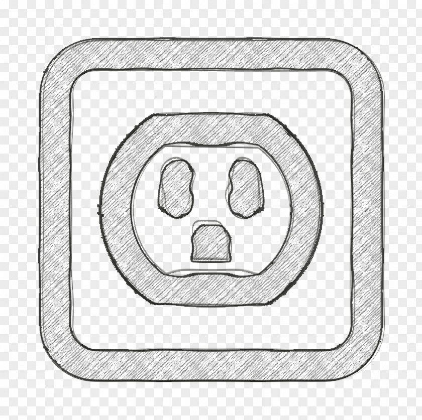 Smile Drawing Outlet Icon Power Socket PNG