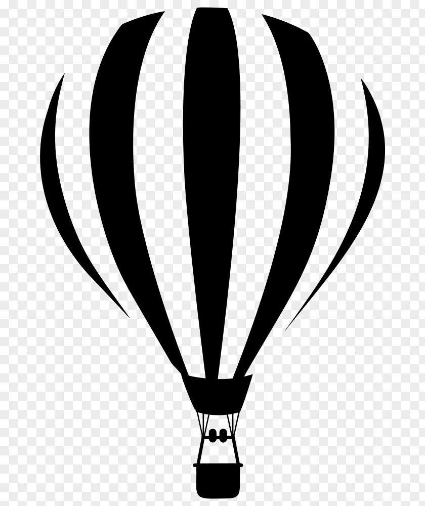 Symbol Aerostat Hot Air Balloon Silhouette PNG