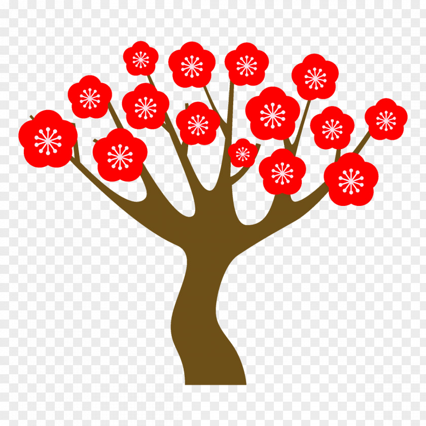 Plum Tree Winter Flower PNG