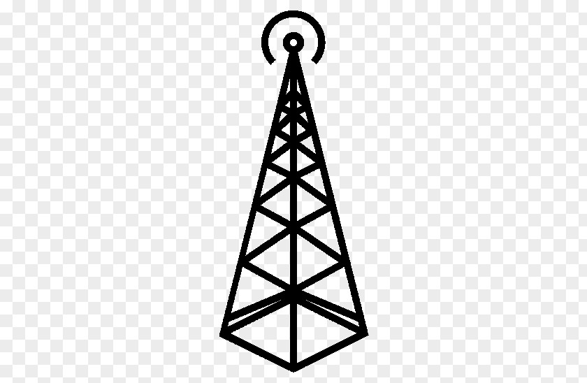 Radio Telecommunications Tower Clip Art PNG