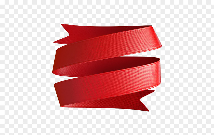 Rotating Red Ribbon Fundal PNG