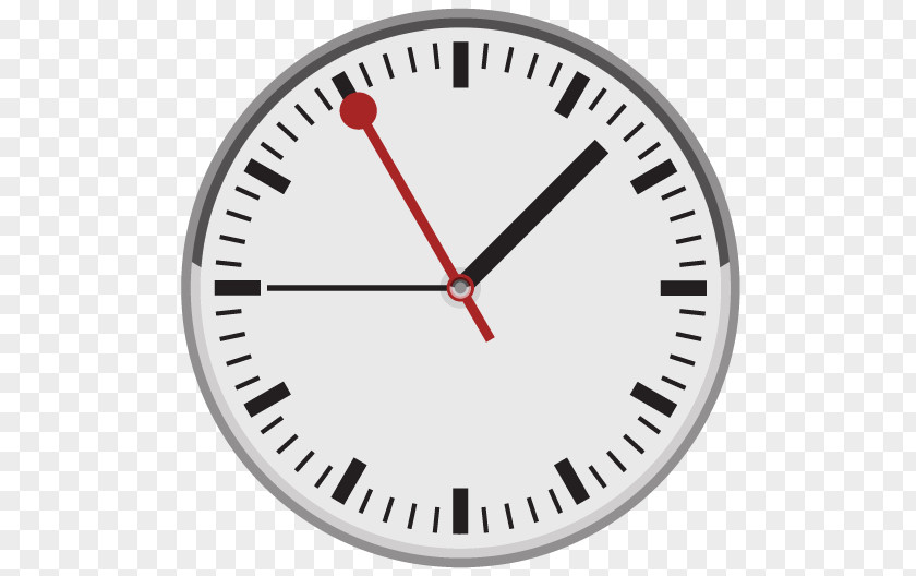 Clock Mondaine Watch Ltd. Station Swiss Railway PNG