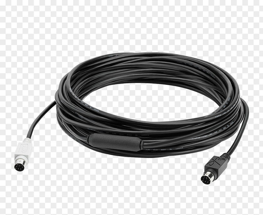 Microphone Logitech Webcam Conferenccam GROUP Expansion Electrical Cable Grupo Logi Bundle PNG