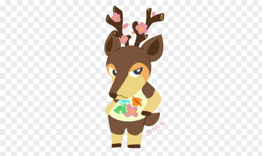 Reindeer Giraffe Christmas Ornament Antler Clip Art PNG