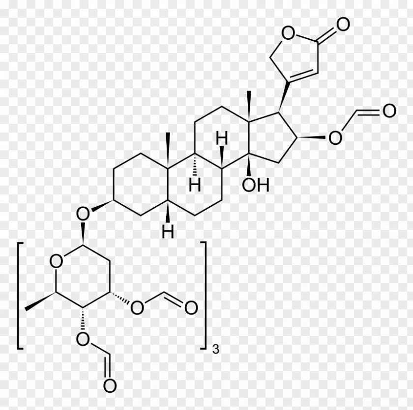 Skeletal Vector Ouabain Liquid Crystal Cholesteryl Benzoate Molecule Cholesterol PNG