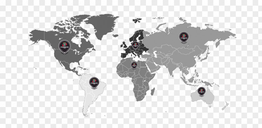 United States World Map Globe PNG