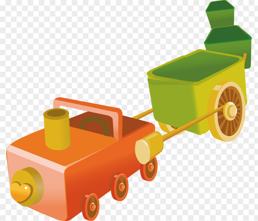 A Train Cartoon PNG