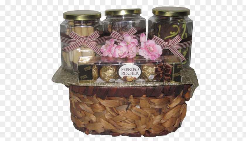 Gift Hamper Food Baskets Mason Jar PNG