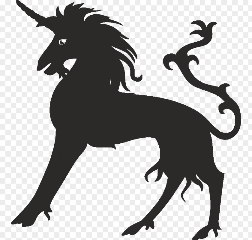Griffin Unicorn Tattoo Image Vector Graphics PNG